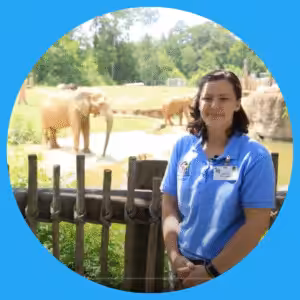 zookeeper at Birmingham Zoo