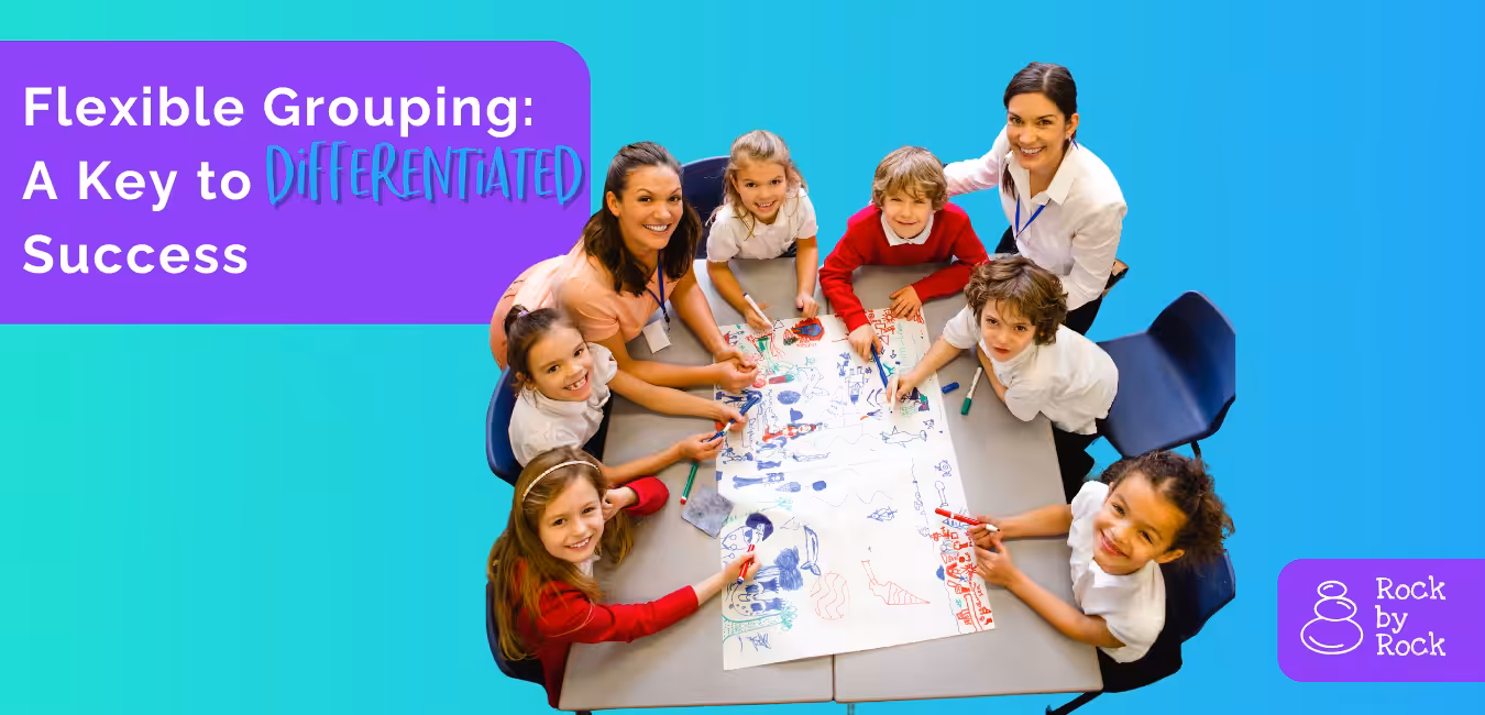 students in groups learning