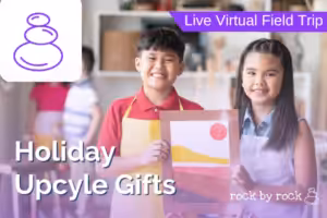 Microschool Map Holiday Upcycle